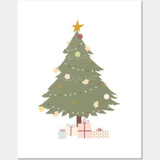 Christmas Tree Posters and Art